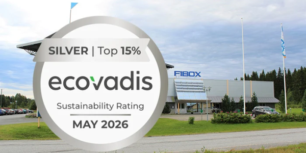 Fibox Tested Systems荣获EcoVadis可持续发展银牌