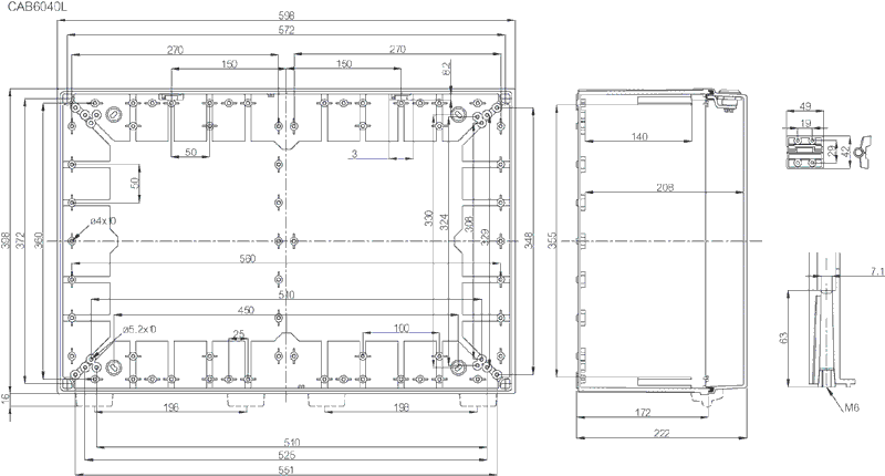 CAB ABS 604022 T3B 8183072