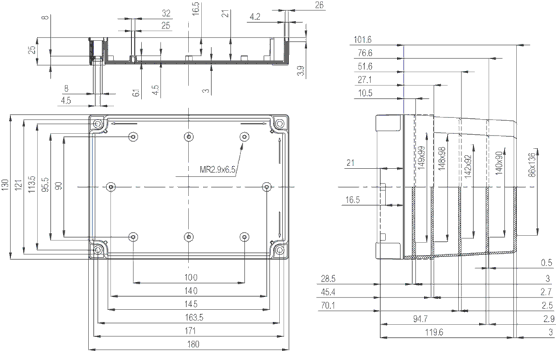 ABS 150/125 LG 6082317